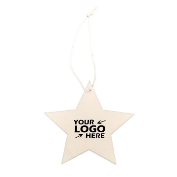 Hanging Wooden Star for Decoration
